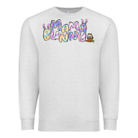 Oatmeal Heather easter mama bunny Premium Sweatshirt - Jasminsmagicworld