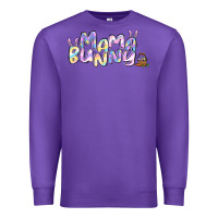 Purple easter mama bunny Premium Sweatshirt - Jasminsmagicworld
