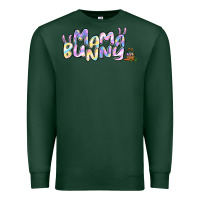 Sports Green easter mama bunny Premium Sweatshirt - Jasminsmagicworld