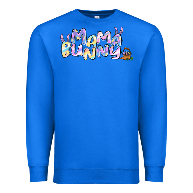 Easter Mama Bunny Premium Sweatshirt by Jasminsmagicworld | Teevron
