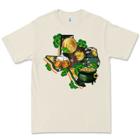 Bone texas map st patrick's day Premium Tee - FaDigitalArtStudio