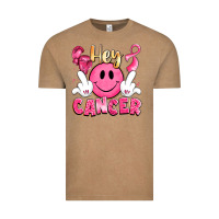 Vintage Coffee hey cancer with middle fingers Vintage Tee - LillyAllenDesigns