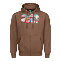 Chestnut volleyball coffee Zipper Hoodie - Jasminsmagicworld