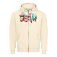 Sandshell volleyball coffee Zipper Hoodie - Jasminsmagicworld