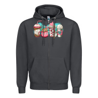 Smoke volleyball coffee Zipper Hoodie - Jasminsmagicworld