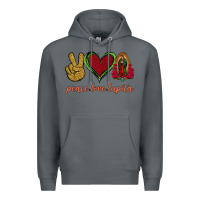 Rock Peace Love Lupita Premium Hoodie - Jasminsmagicworld