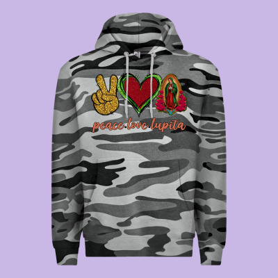 Peace Love Lupita Premium Hoodie Designed By Jasminsmagicworld