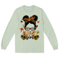 Matcha august girl Long Sleeve Tee - SublimationCraftShop