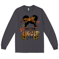 Smoke august girl Long Sleeve Tee - SublimationCraftShop