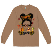 Toasted Coconut august girl Long Sleeve Tee - SublimationCraftShop