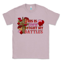 Lilac This is how i fight my battles Valentine's Day Classic Tee - FaDigitalArtStudio