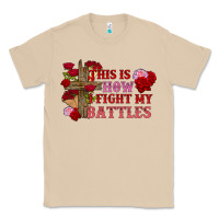 Mushroom This is how i fight my battles Valentine's Day Classic Tee - FaDigitalArtStudio
