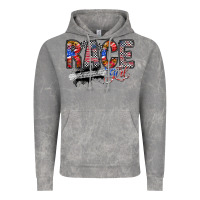 Cloud Rock race girl Vintage Hoodie - RacoonDesign