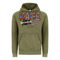 Vintage Olive race girl Vintage Hoodie - RacoonDesign