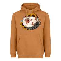 Meerkat happy hedgehog sunflower leopard Heavyweight Hoodie - Jasminsmagicworld