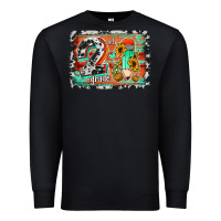 Black western back to school 2nd grade 2 Premium Sweatshirt - Jasminsmagicworld