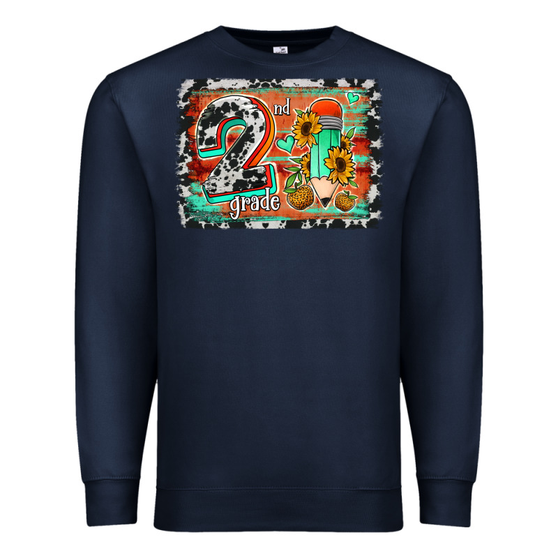Western Back To School 2nd Grade 2 Premium Sweatshirt by Jasminsmagicworld | Teevron