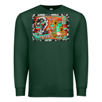 Sports Green western back to school 2nd grade 2 Premium Sweatshirt - Jasminsmagicworld