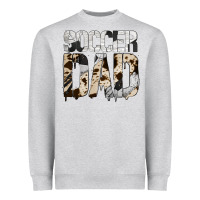 Heather Grey no background soccer dad Heavyweight Sweatshirt - Jasminsmagicworld
