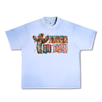 Grape Ice Stuck on You Urban Heavy Tee - CowhideDigitalArt