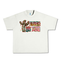 Pistachio Stuck on You Urban Heavy Tee - CowhideDigitalArt