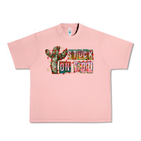 Salmon Stuck on You Urban Heavy Tee - CowhideDigitalArt