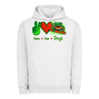 Pigment Lunar Rock Peace Love Frogs Urban Hoodie - Jasminsmagicworld