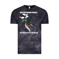 Cloud Black western ground parrot rare wild and west australian Vintage Tee - Bettercallsaul