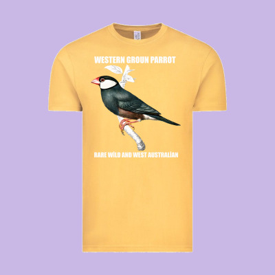 Western Ground Parrot Rare Wild And West Australian Vintage Tee Designed By Bettercallsaul