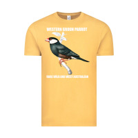 Vintage Mustard western ground parrot rare wild and west australian Vintage Tee - Bettercallsaul