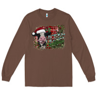 Chestnut merry christmas Long Sleeve Tee - SublimationCraftShop