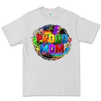 Dove Grey proud mom lgbt Premium Tee - FaDigitalArtStudio
