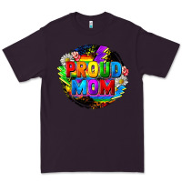 Plum proud mom lgbt Premium Tee - FaDigitalArtStudio