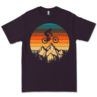 Plum mountainbike downhill retro vintage gift   mountain bike Premium Tee - DesigneFamous