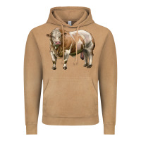 Vintage Camel simmental bull Vintage Hoodie - LillyAllenDesigns