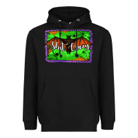 Black bat shit crazy with background Heavyweight Hoodie - Jasminsmagicworld