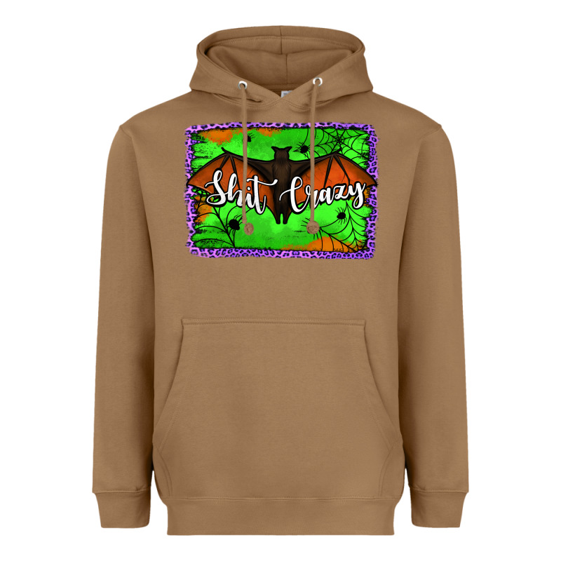 Bat Shit Crazy With Background Heavyweight Hoodie by Jasminsmagicworld | Teevron