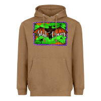 Toasted Coconut bat shit crazy with background Heavyweight Hoodie - Jasminsmagicworld