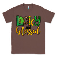 Chestnut St. Patrick's Lucky and blessed Classic Tee - OliviaCreatesArt