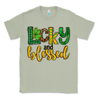 Matcha St. Patrick's Lucky and blessed Classic Tee - OliviaCreatesArt