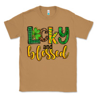 Toasted Coconut St. Patrick's Lucky and blessed Classic Tee - OliviaCreatesArt