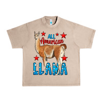 French Oak All American Lama Urban Heavy Tee - LillyAllenDesigns