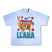 Grape Ice All American Lama Urban Heavy Tee - LillyAllenDesigns