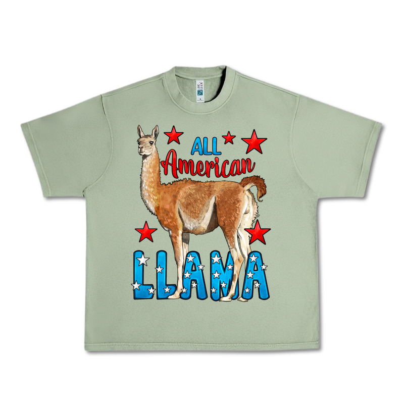 All American Lama Urban Heavy Tee by LillyAllenDesigns | Teevron