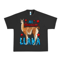 Pigment Black All American Lama Urban Heavy Tee - LillyAllenDesigns