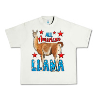 Pistachio All American Lama Urban Heavy Tee - LillyAllenDesigns