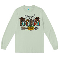 Matcha blessed nana Long Sleeve Tee - CowhideDigitalArt