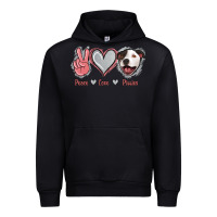 Black Peace Love Pitties Urban Hoodie - Jasminsmagicworld