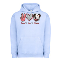 Pigment Grape Ice Peace Love Pitties Urban Hoodie - Jasminsmagicworld