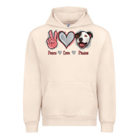 Sandshell Peace Love Pitties Urban Hoodie - Jasminsmagicworld